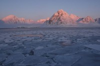 181_20180401_Sunset with pancake ice and chocolate mountain.JPG