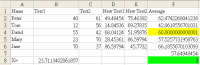 Goal seeking advanced RESULT