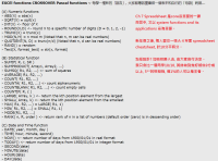 spreadsheet functions 1