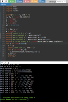 Mathematical Library Python with logic error