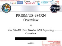 Cover slide of PRISM